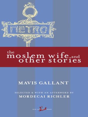 cover image of The Moslem Wife and Other Stories